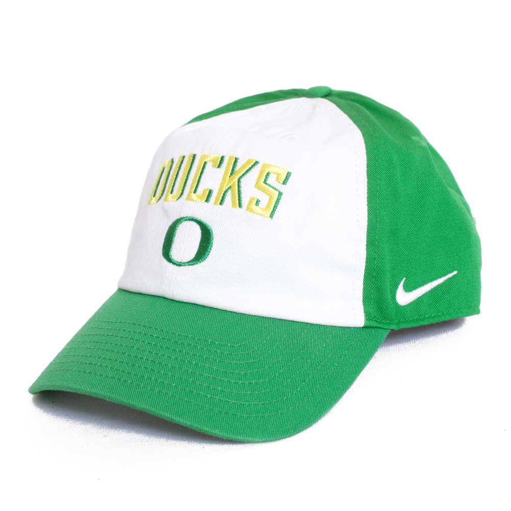 Classic Oregon O, Nike, White, Curved Bill, Performance/Dri-FIT, Accessories, Unisex, Unstructured, Club, Adjustable, Hat, 796317
